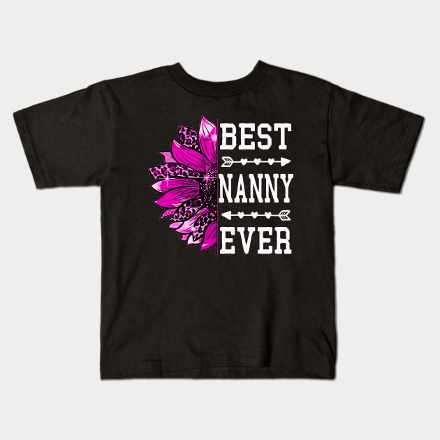 Best nanny ever Kids T-Shirt by gothneko